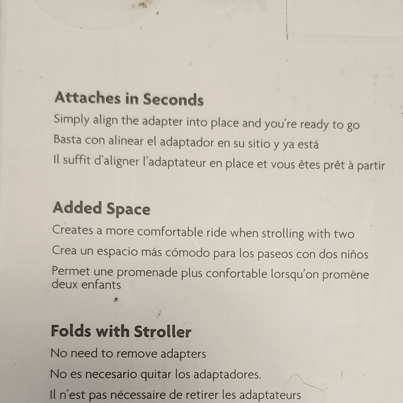 NIB - UPPAbaby Vista V2 & Vista 2015 Stroller Upper Adapters - Picture 4 of 7